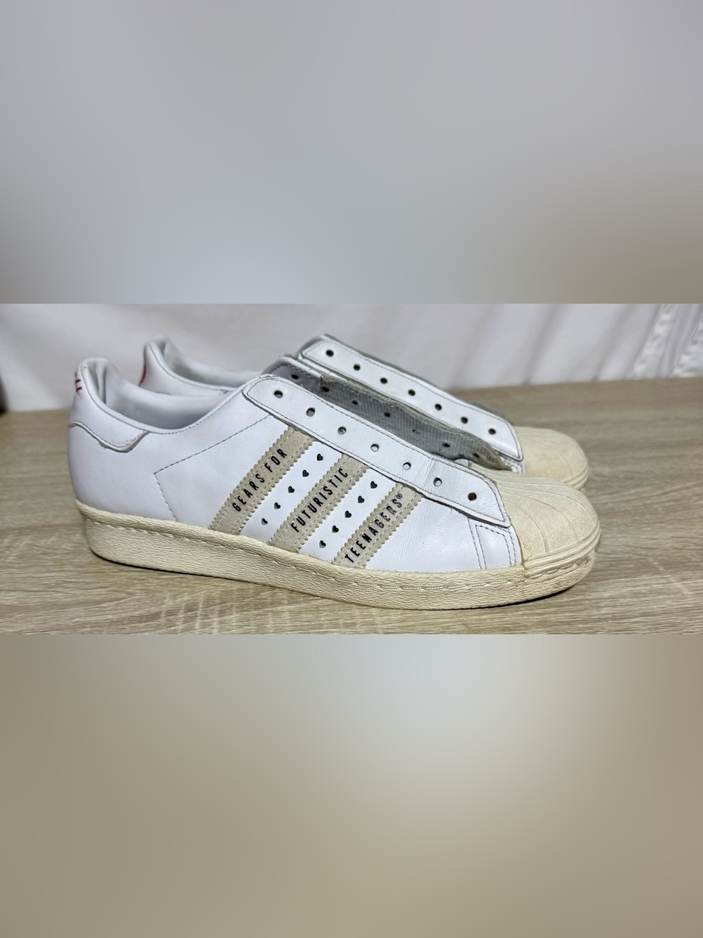 Adidas Superstar x Human Made Gears For Futuristic Teenagers - White Mens 7.5